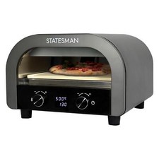 Electric Pizza Oven, 12 Inch, Grey, Statesman SKPO0E13B