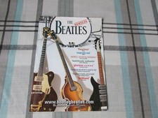 The Bootleg Beatles 2001 Tour Original Flyer