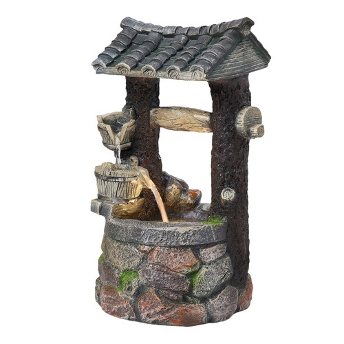 Solar water fountain wishing - water,
