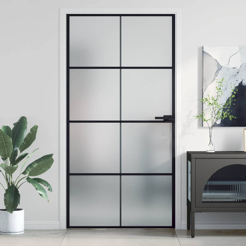 Interior door black matt - door,