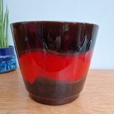 Vintage Retro 60s Orange Red