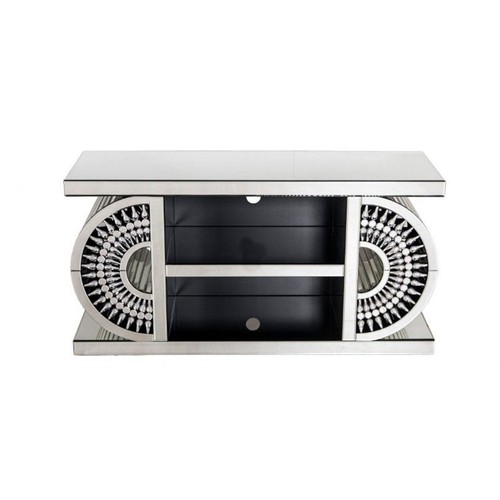 Crystal mirrored unit - mirrored, tv