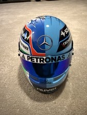 Genuine Mercedes F1 Replica Helmet Russell Antonelli Signed 1:2 Scale
