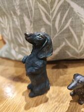 Sitting Dachshund Dog Ornament