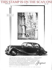 JAGUAR Mark V Saloon Motor Car ADVERT (5) Original Vintage 1950 Print Ad 704/92