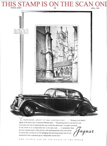 Jaguar mark saloon - jaguar, motor