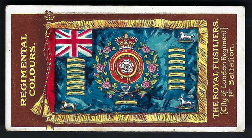 Gallaher regimental colours - -,
