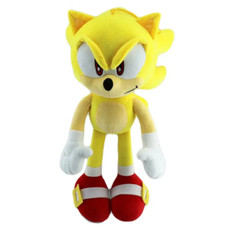 🔵Sonic the Hedgehog Super sonic Plushie Stuffed video games Plush Toy SEGA UK🔵