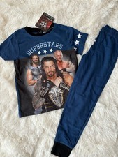 Brand New Boys Age 6-7 Years WWE Wrestling Superstars Pyjama Set