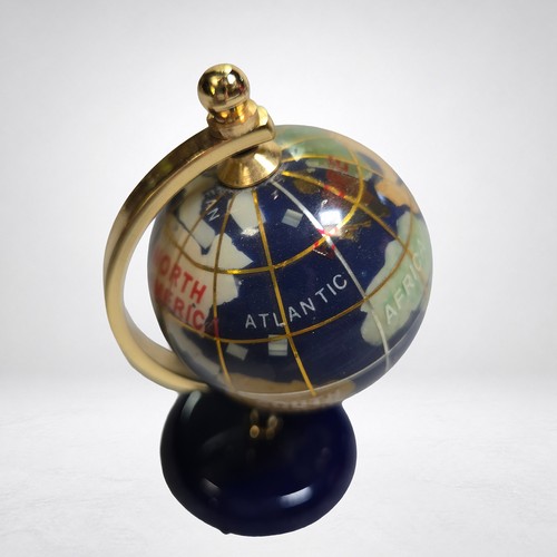 Gemstone world globe inch - world, 3.5