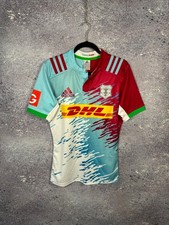 Harlequins Rugby Away Jersey 2016 Adidas 150th Anniversary Small
