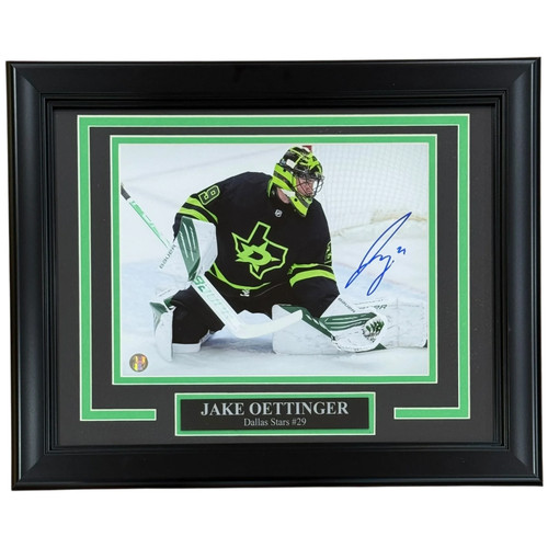 Jake oettinger autographed - jake,