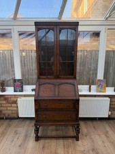 1930s Jacobean Revival Oak