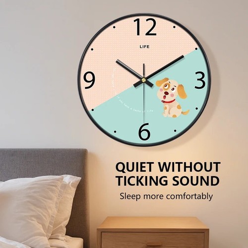 Dual tone animal wall clock - dual,