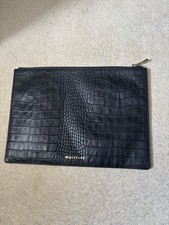 Whistles Clutch Bag Leather