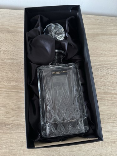 Thomas webb crystal decanter - crystal,