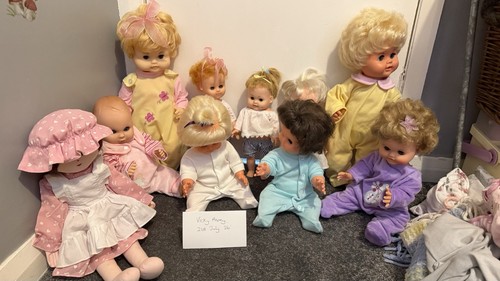 Large vintage doll bundle - large,
