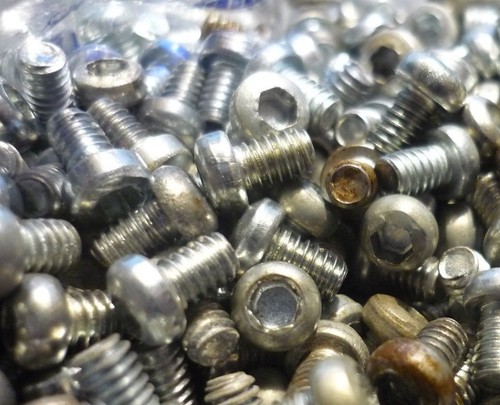 Fifty meccano zinc plated - zinc,