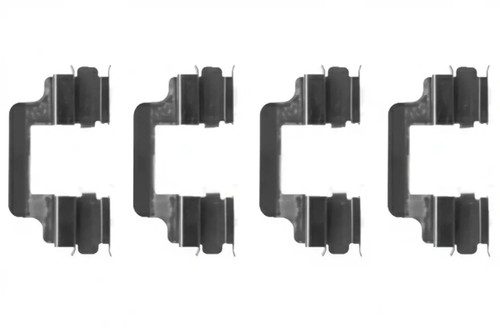 Brake pad fitting - fitting, kit