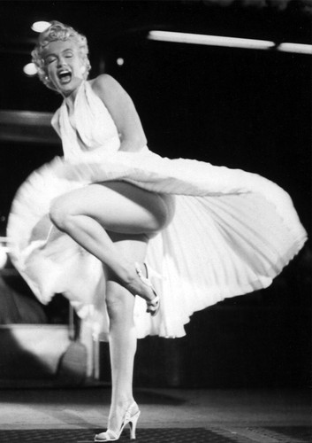 Marilyn monroe monochrome - monroe,