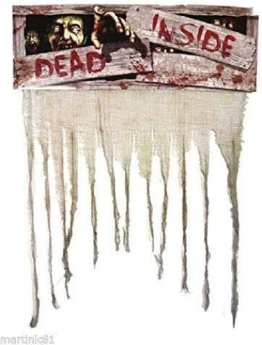 Halloween door curtain - door,