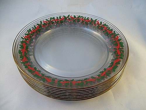 Arcoroc france holly ribbon - holly, &