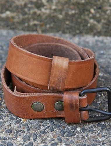 1930s 100 leather belt - 100%,