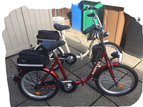 Folding city bicycle speed - folding,