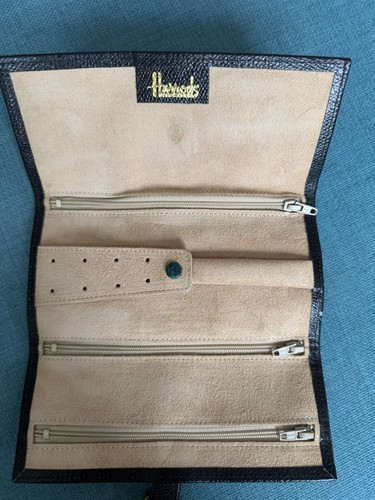 Vintage harrods black leather - vintage,