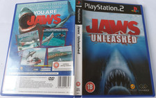 Jaws Unleashed (PlayStation2 2006) Game With Manual, pre-owned in VGC
