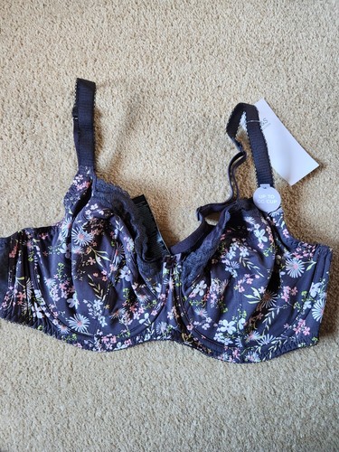 Grey pink underwired - pink, bra