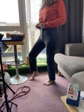 Genuine Vintage Levi's Silver Tab Jeans 28ins Waist 29ins Leg. Good Condition