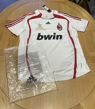 Ac Milan Retro Shirt Adults