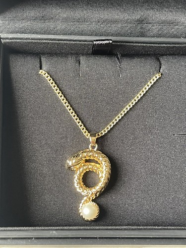 Roberto cavalli necklace snake - roberto,
