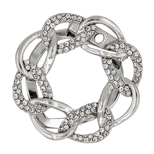 Scarf ring buckle - buckle, silk