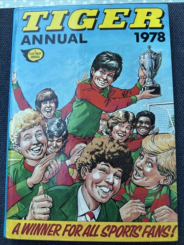 Vintage tiger annual 1978 - vintage,