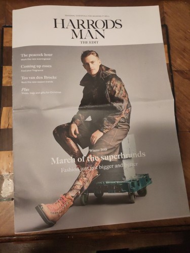 Harrods man magazine the - man,