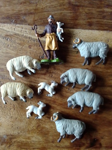 Britain sheep and shepherd - sheep,