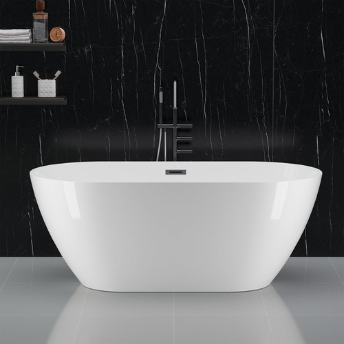Freestanding bathtub white - 59"freestanding, bathtub,white