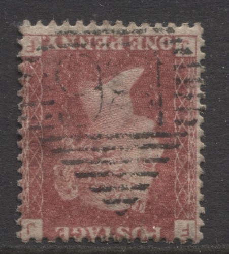 1858 1d red - 1d, 101