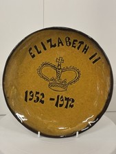 Very Rare Epworth Pottery Silver Jubilee Plate
