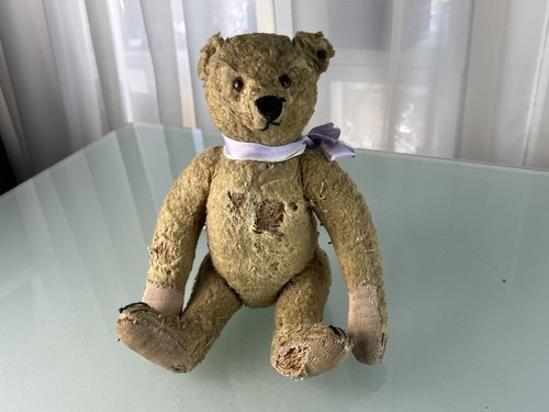 Old steiff teddy - old,