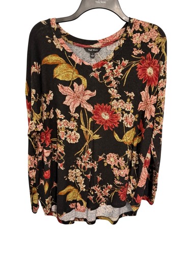 Well worn sweater - top, black
