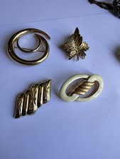 Lot of 4 Vintage Gold Tone