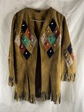 Vintage Suede Fringe Jacket