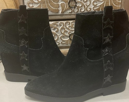 Ash black suede boots built - ash,