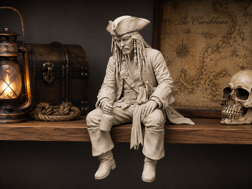Captain jack sparrow shelf - jack,