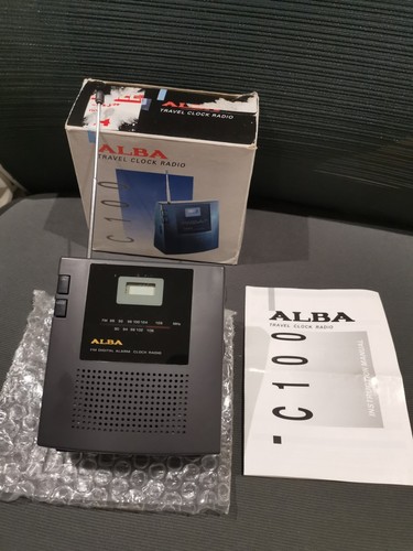 Alba c100 digital alarm clock - alba,