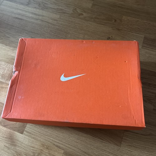 Nike orange empty shoe - nike, box