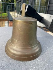 Large Victorian Bronze Bell (Church/ School/Chapel/Pub) 7.5kg! 23cm tall x 18cm